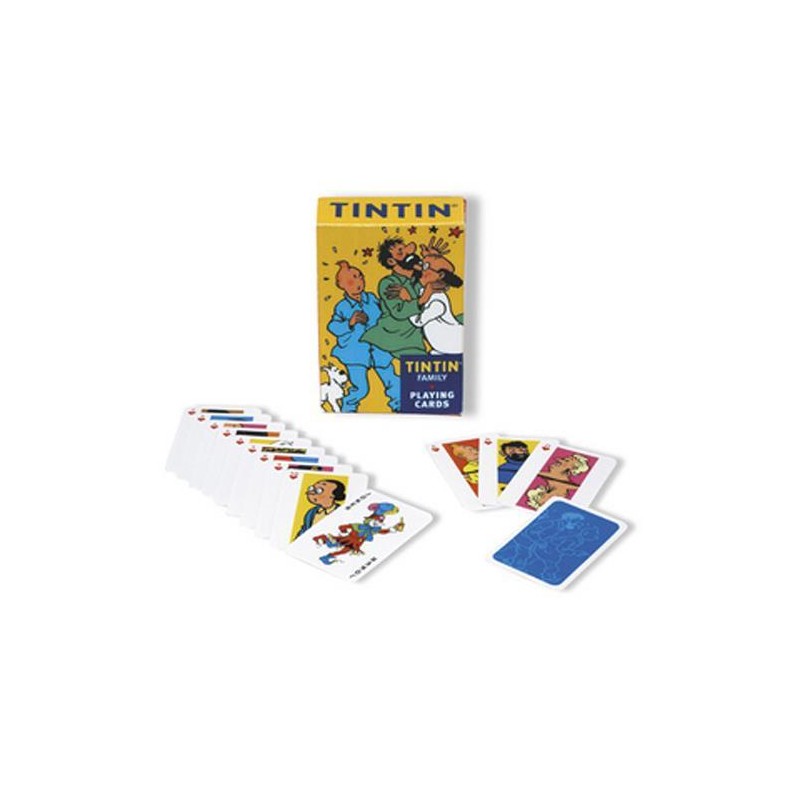 Tintin - Spelkort Karaktärer