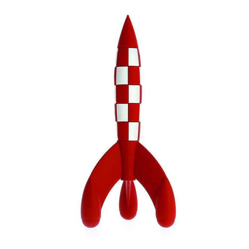 Tintin - Klassisk månraket 17cm