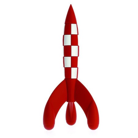 Tintin - Klassisk månraket 17cm