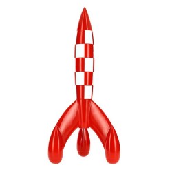 Tintin - Resin - Klassisk Raket 90cm