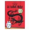 Poster - Tintin Le Lotus Bleu - Tintin Blå Lotus