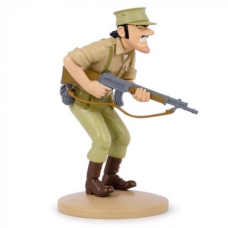 Tintin - Statyett -  Alcazar i uniform