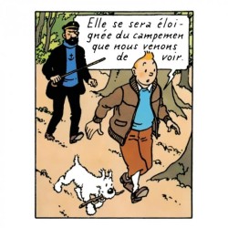 Tintin - Statyett - Tintin med flygjacka