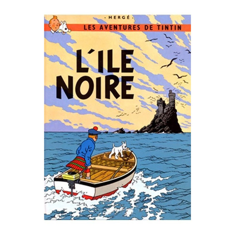 Poster - Tintin L'Île Noire - Den svarta ön Poster - Tintin L'Île Noire - Den svarta ön