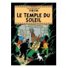 Poster - Tintin Le Temple du Soleil - Solens tempel