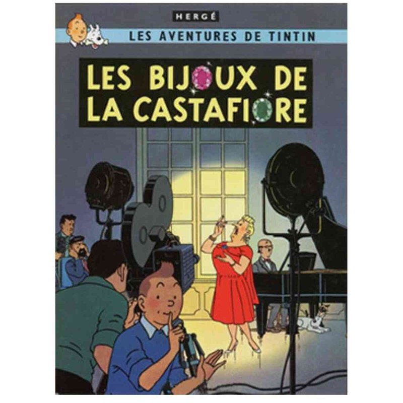 Poster - Tintin Les Bijoux de la Castafiore -Castafiores juveler Poster - Tintin Les Bijoux de la Castafiore -Castafiores juveler