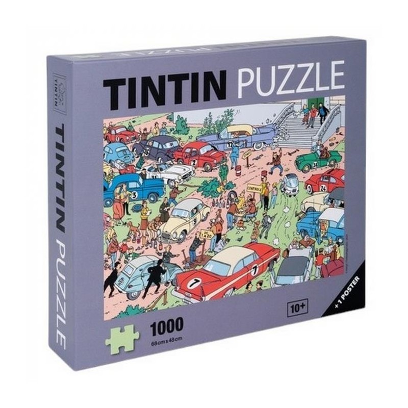 Tintin - Pussel - Rally