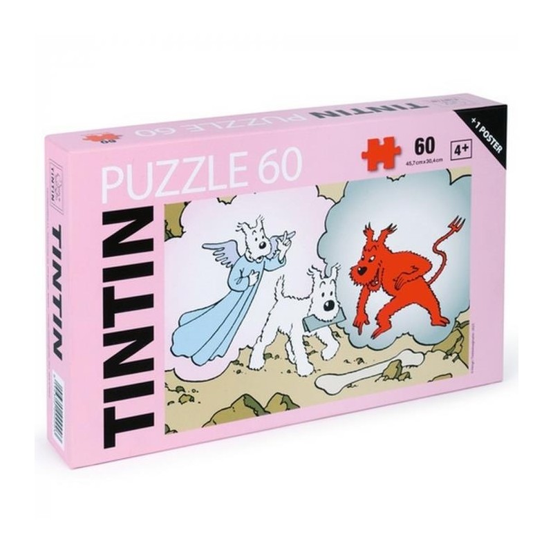 Tintin - Pussel - Milou, Ängel och Djävul