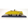 Tintin - 1:24 Modellbil 2 - Haddocks Lincoln Zephyr convertible