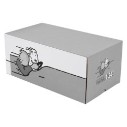 Tintin - 1:24 Modellbil 2 - Haddocks Lincoln Zephyr convertible